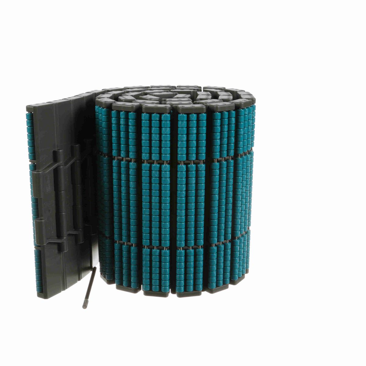 System Plast 821LBP Straight Running Low Backline Pressure, Material: Gray Low Friction, Width: 10in, Pitch: 1.5in - LFG821LBP-K1000