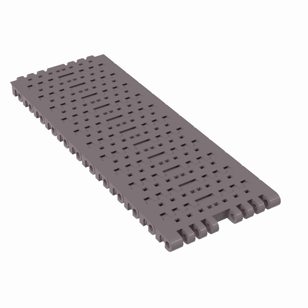Rexnord 7706 Straight Running Flush Grid, Material: Brown High Performance, Width: 4.5in, Pitch: 1in - 81416342