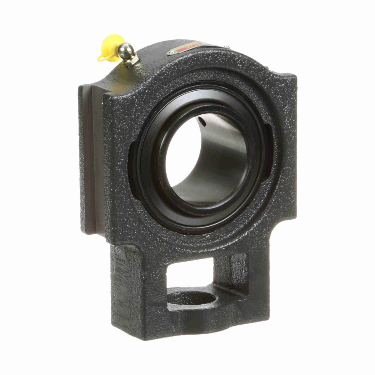 Sealmaster Mounted Cast Iron Wide Slot Take Up Ball Bearing - 52100 Bearing Steel, Black Oxided - Setscrew Lock - ST-39