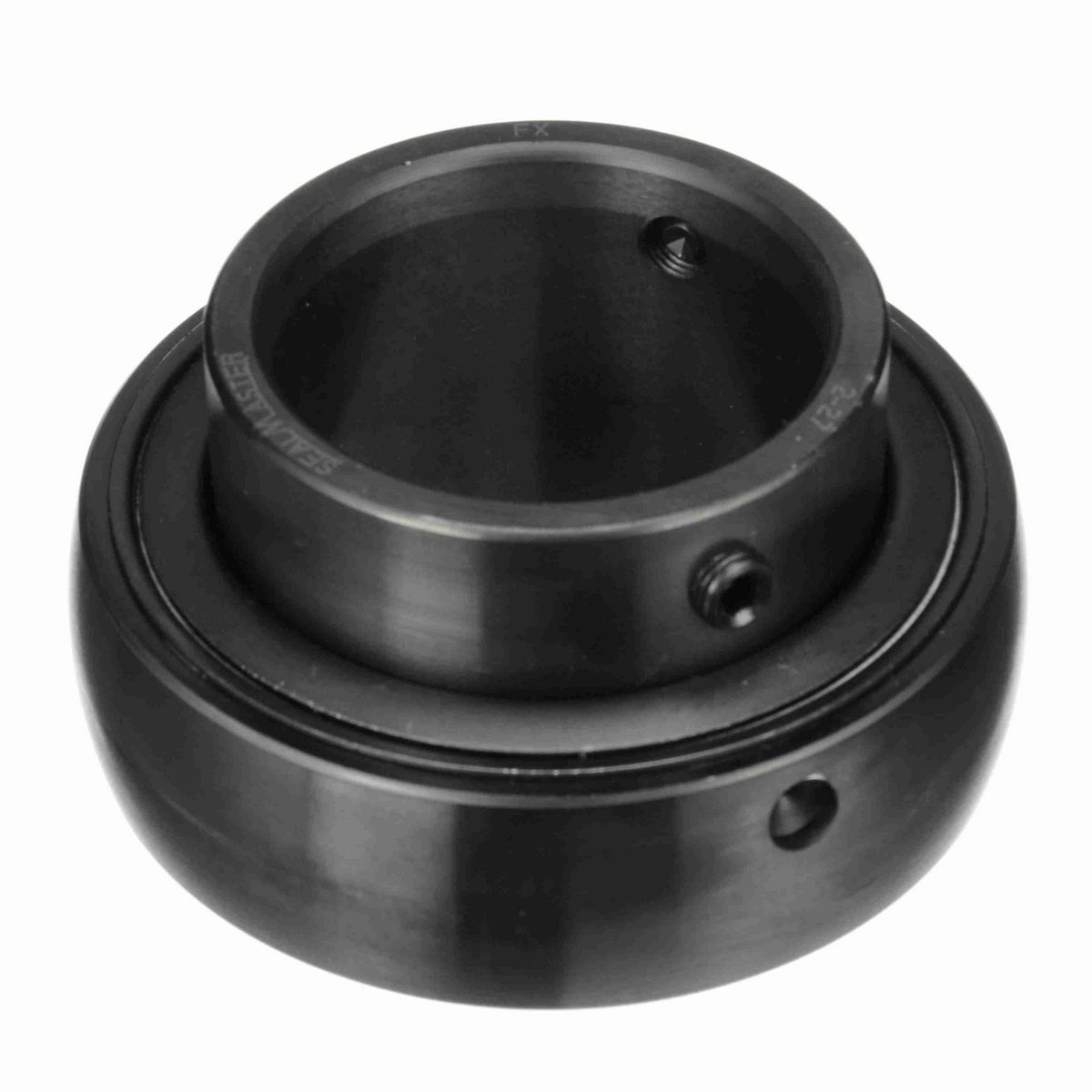 Sealmaster Mounted Insert Only Ball Bearing - 52100 Bearing Steel, Black Oxided - Setscrew Lock - 2-27
