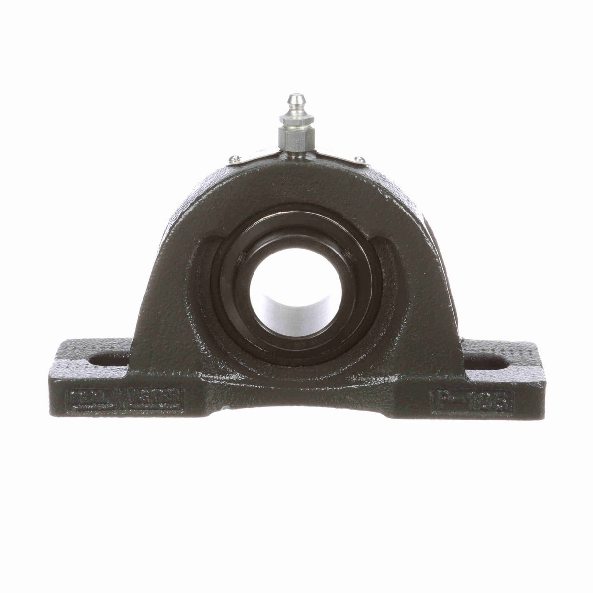 Sealmaster Mounted Cast Iron Two Bolt Pillow Block Ball Bearing - 52100 Bearing Steel, Black Oxided - Setscrew Lock - High Temperature - NP-19 VL