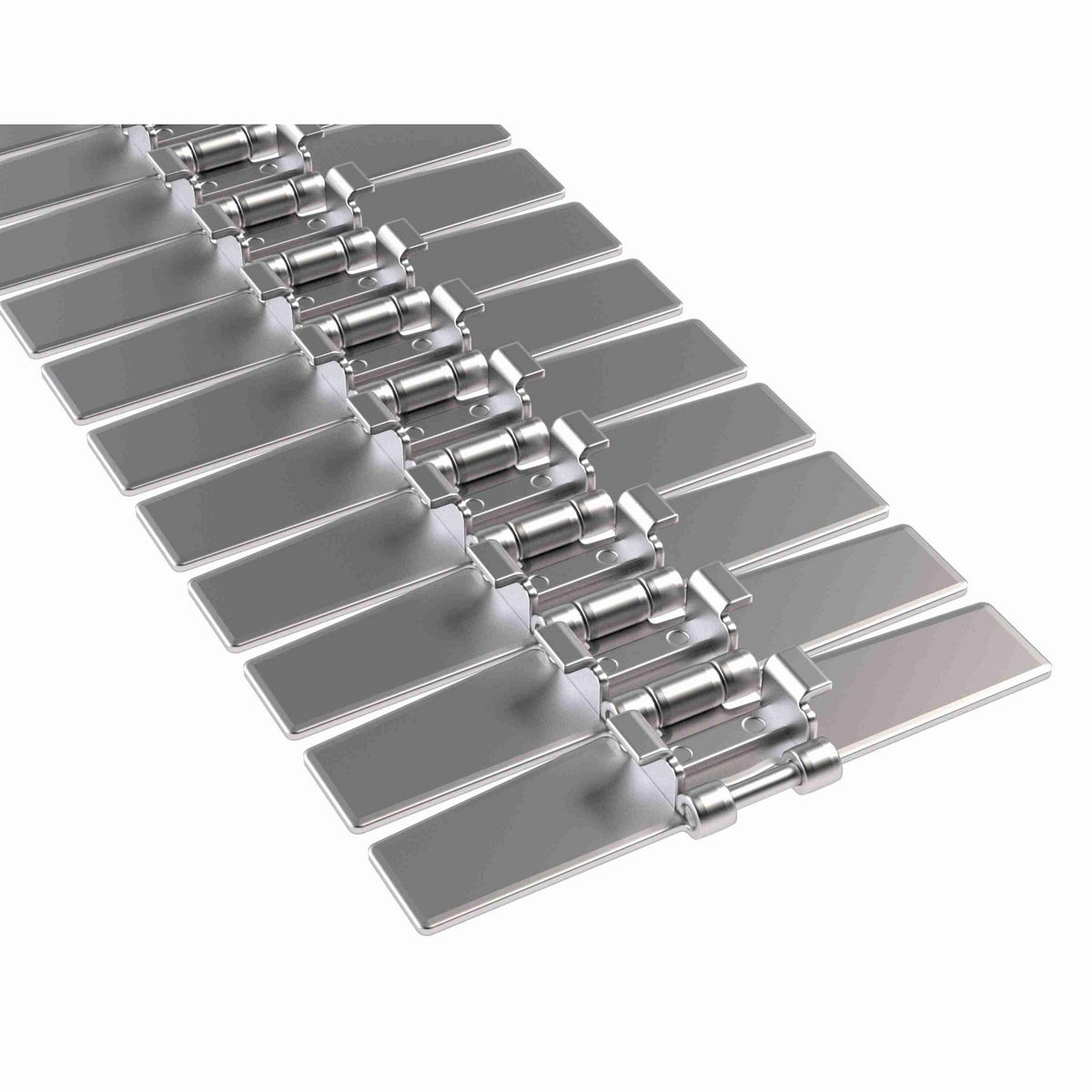 Rexnord 8811TAB Side-flexing Solid Top, Material: 0, Width: 7.5in, Pitch: 1.5in - 10.114.21.16