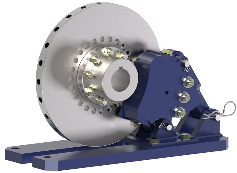 PT Tech HCDB1015 Hydraulic Caliper Disc Brake, Mill Brake, Meets AIST Standards Timken HCDB1015