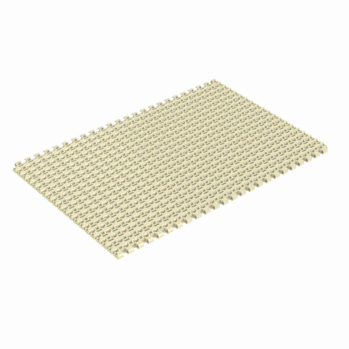 Rexnord 1505 Straight Running Solid Top, Material: Beige High Temperature, Width: 9in, Pitch: 15mm - HT1505-9