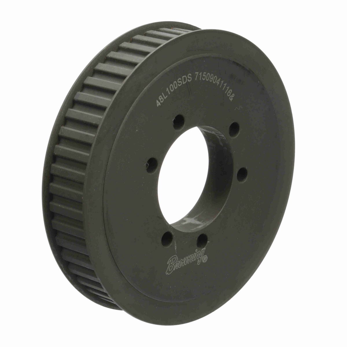 Browning Steel Bushed Bore Gearbelt Pulley - 48L100SDS