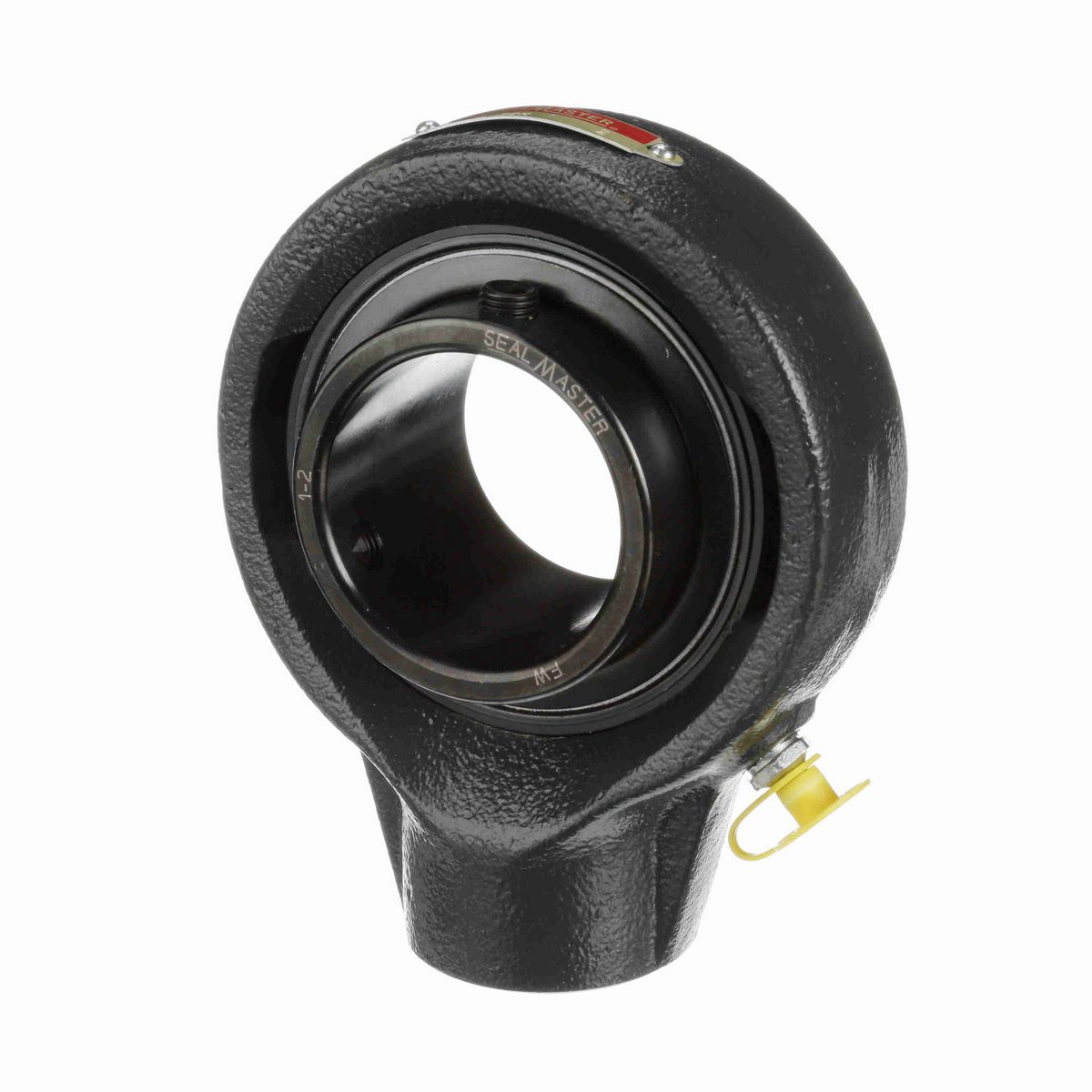 Sealmaster Mounted Cast Iron Hanger Unit Ball Bearing - 52100 Bearing Steel, Black Oxided - Setscrew Lock - SEHB-32R