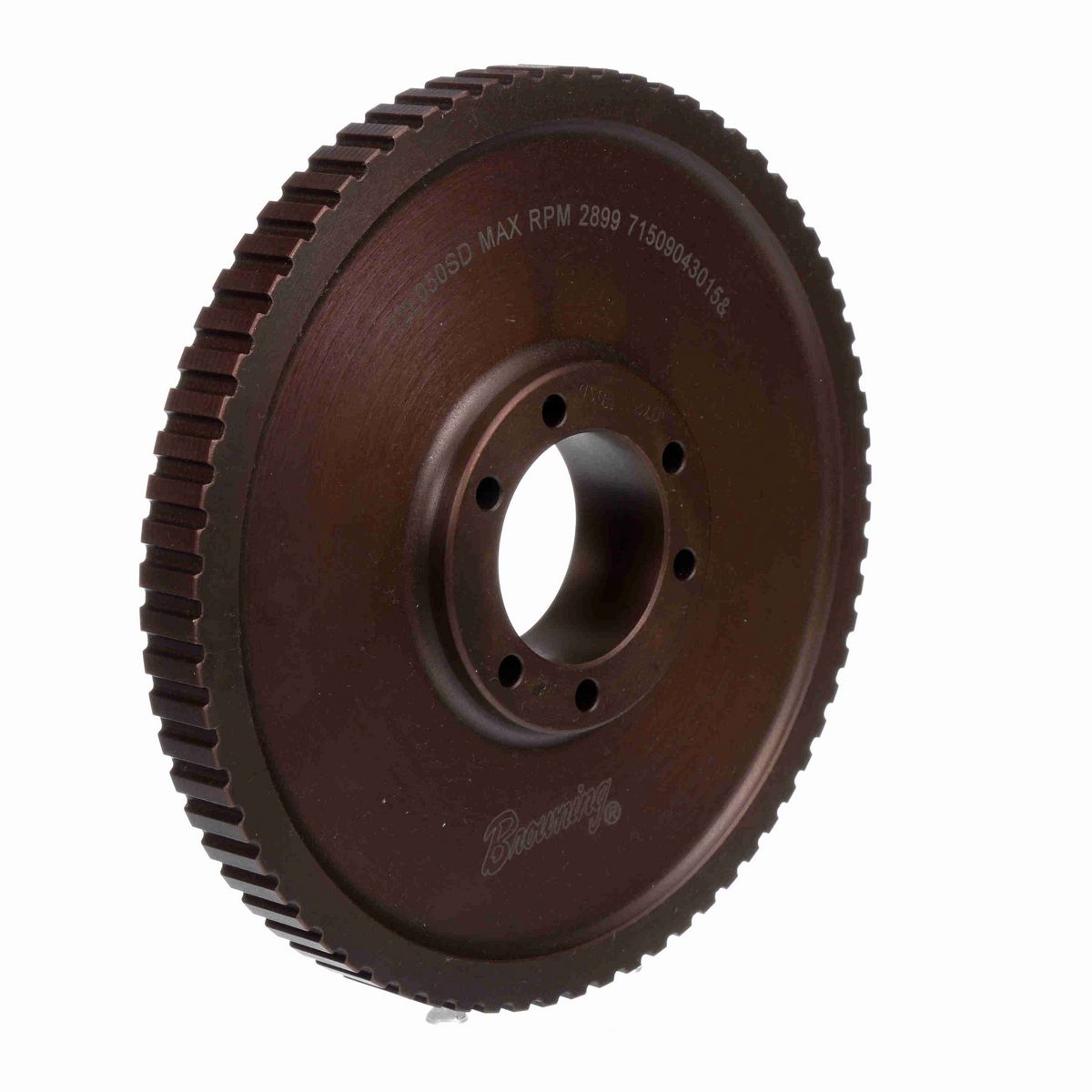 Browning Steel Bushed Bore Gearbelt Pulley - 72L050SD