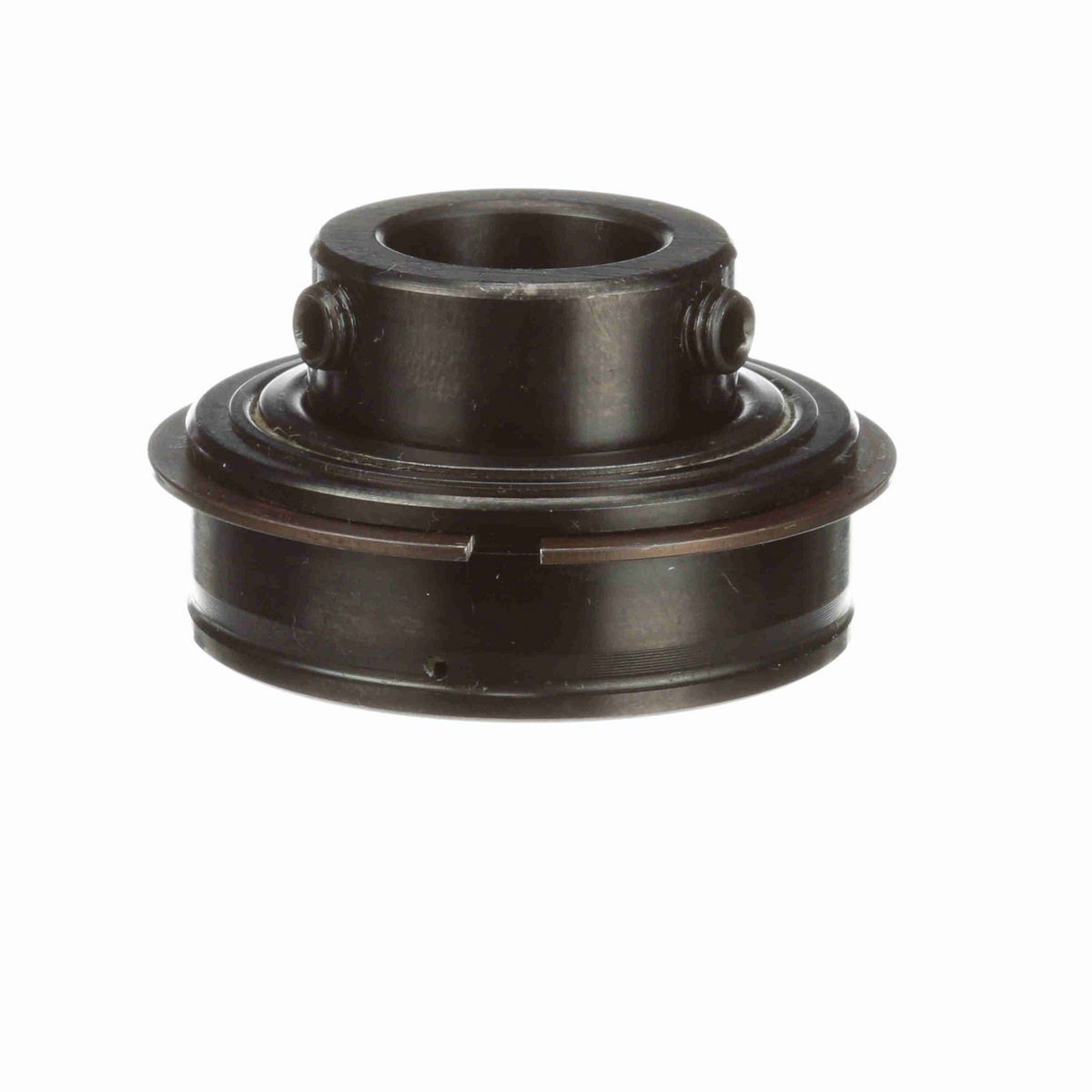 Sealmaster Mounted Insert Only Ball Bearing - 52100 Bearing Steel, Black Oxided - Setscrew Lock - ER-12