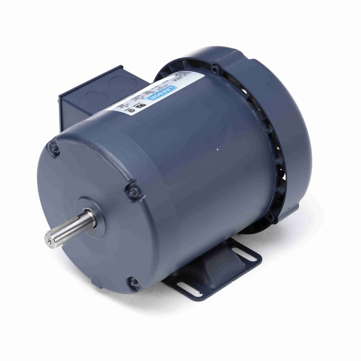 LEESON General Purpose Motor, 0.75 & 0.75 HP, 3 Ph, 60 & 50 Hz, 208-230/460 & 190/380 V, 1800 & 1500 RPM, 56 Frame, TEFC - 110034.00