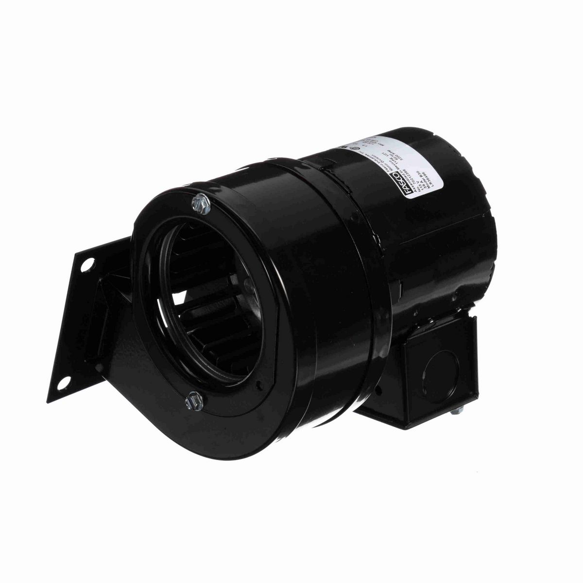 FASCO Rectangular Outlet Shaded Pole Centrifugal Blower, 115 Volts, Flange: Yes - B30