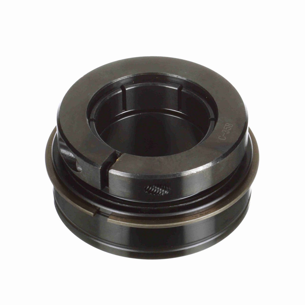 Sealmaster Mounted Insert Only Ball Bearing - 52100 Bearing Steel, Black Oxided - Concentric Lock - ER-35TC