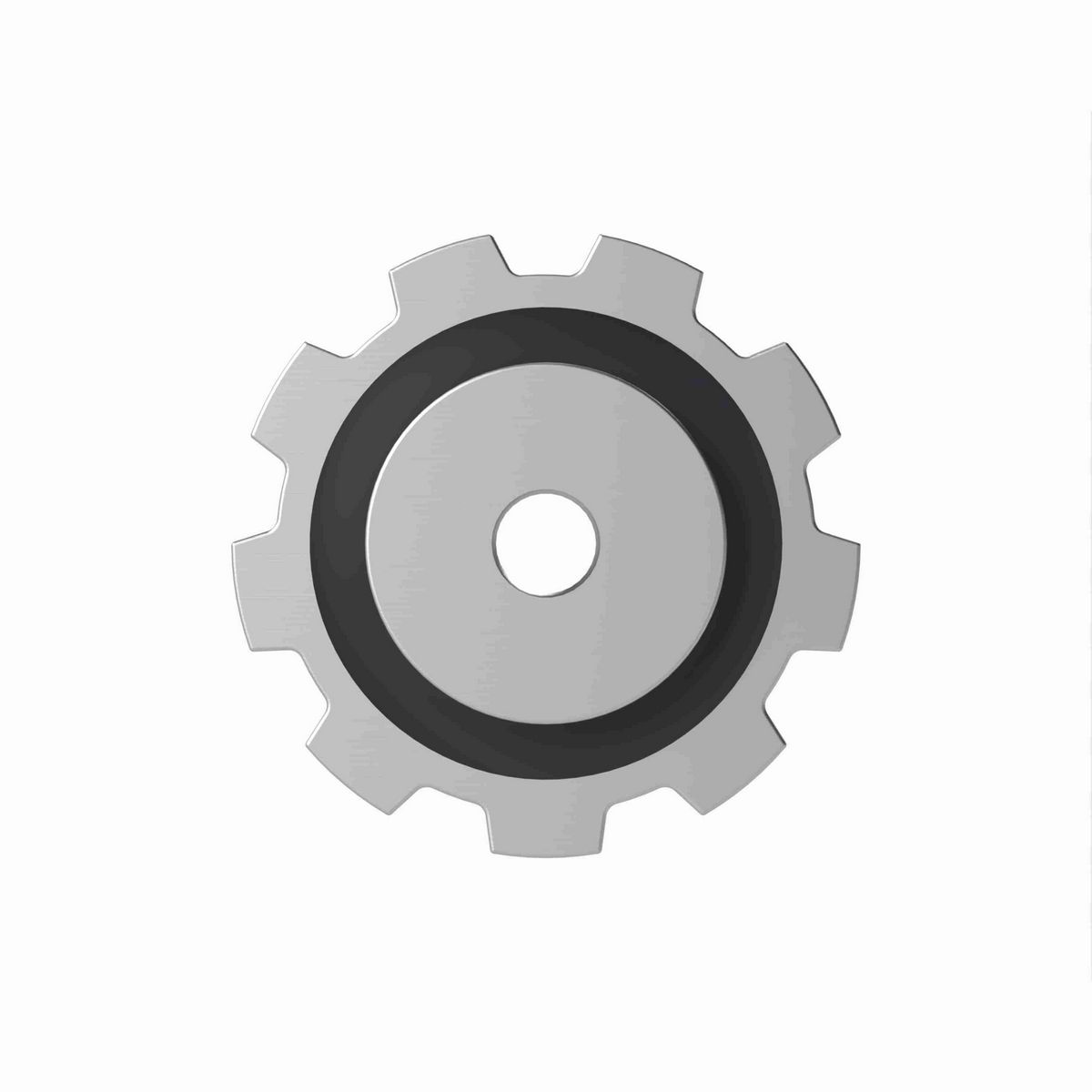 Rexnord 882 Series Solid One Piece Cast Iron Sprocket with 9 Teeth and a 3/4in Round Rough Stock Bore (RSB) - 401-322-2