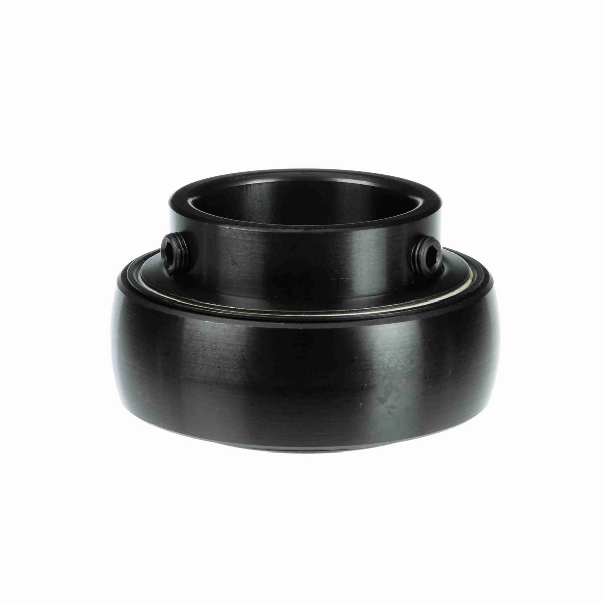 Sealmaster Mounted Insert Only Ball Bearing - 52100 Bearing Steel, Black Oxided - Setscrew Lock - 5210