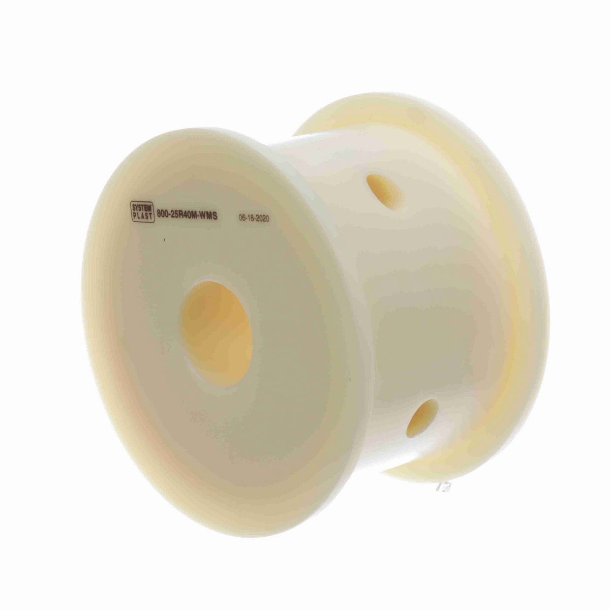 System Plast 800 Series Split Machined Sprocket with 25 Teeth and a 40mm Round Idler Bore - 800-25R40M-WMS