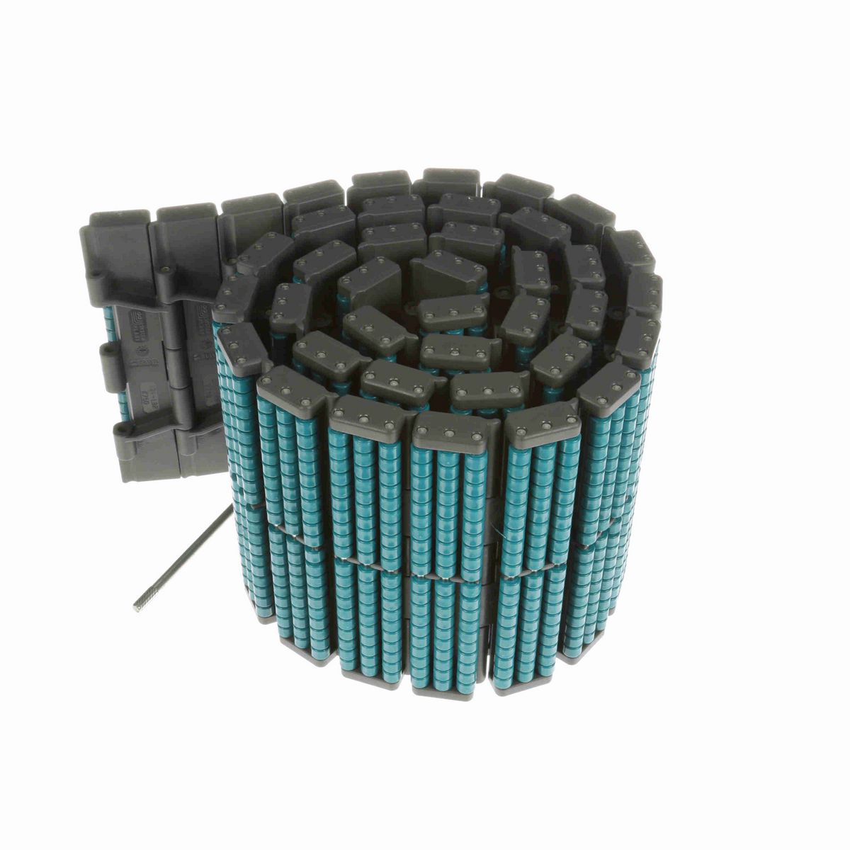 System Plast 821LBP Straight Running Low Backline Pressure, Material: Gray Low Friction, Width: 7.5in, Pitch: 1.5in - LFG821LBP-K750