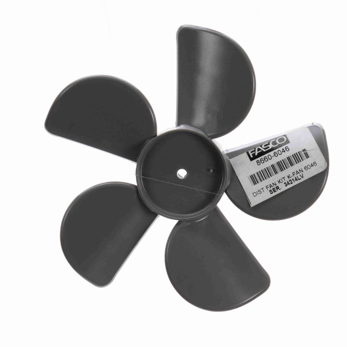 FASCO 5 Blade CCW, 5.5" Dia, Shaft Size 0.181" - K-FAN6046
