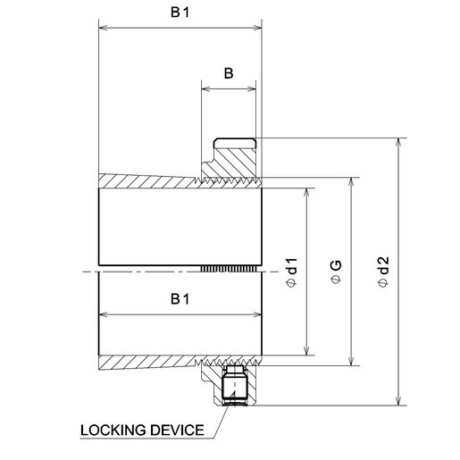 Закрепительная втулка SNR H317E