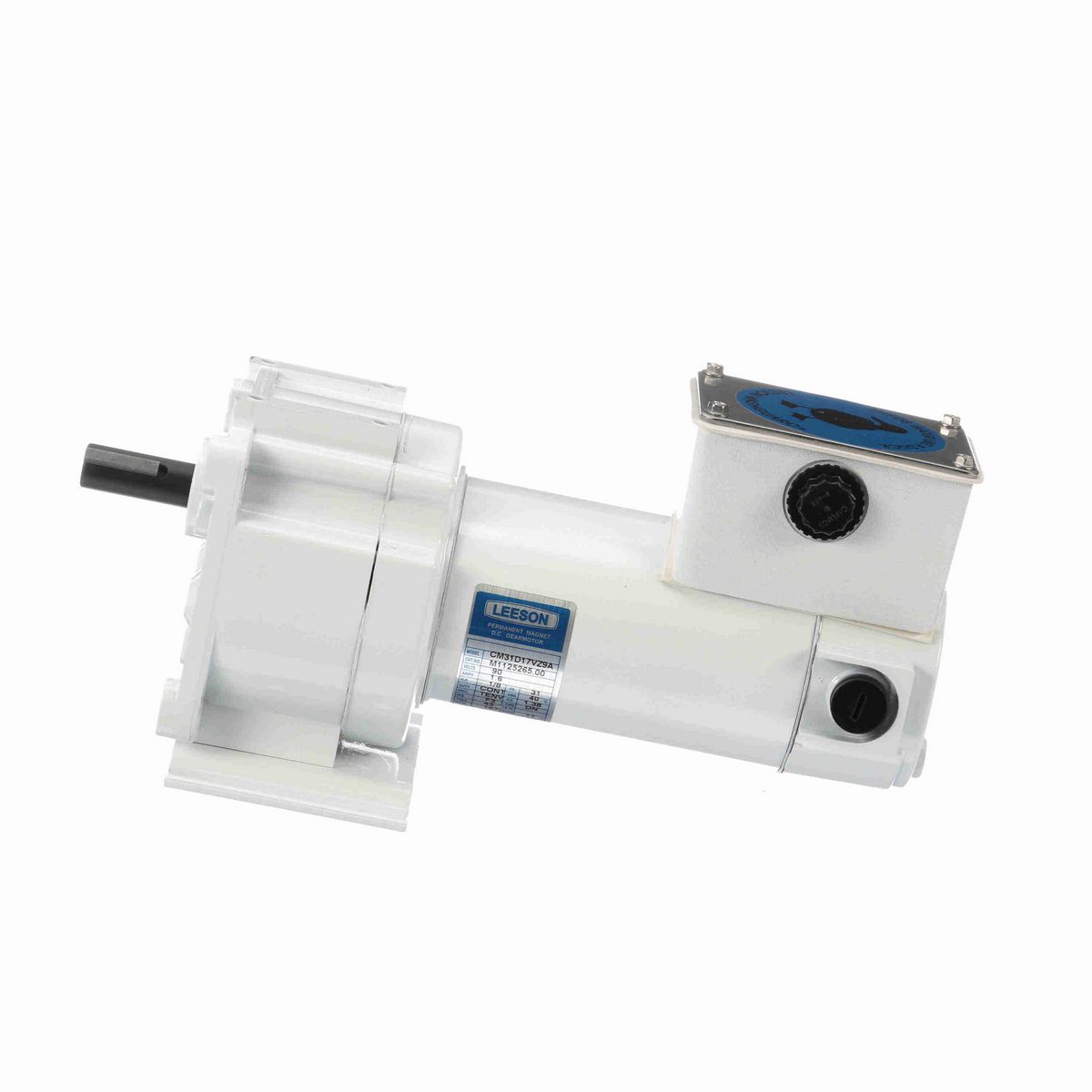 LEESON White Duck™ Parallel Shaft Gearmotor, 0.13 HP, 90 V, 167 RPM, 31 Frame, TENV - M1125265.00