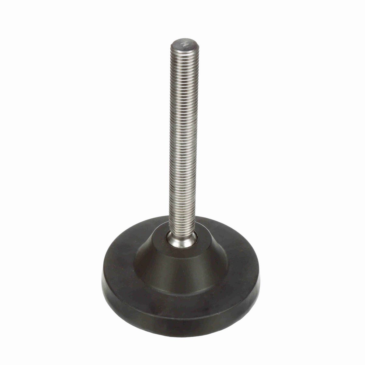 System Plast Articulating Plastic Leveler; Series: VG-513, Base Diameter: 4.84, Spindle Length: 6.15-mm, Thread: M20 - VG-513-01-SM20-L8