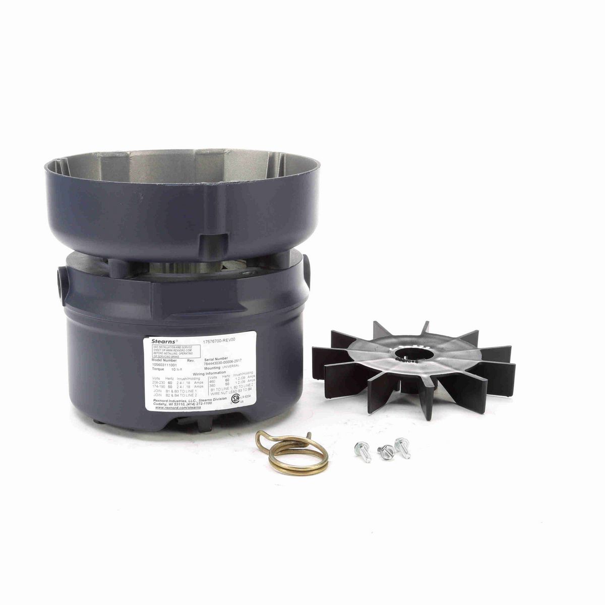 LEESON BRAKEKIT 10 FT-LB.56/140T.NEMA2.208-230/460V.1 or 3 PH.NEW STYLE - 175767.00