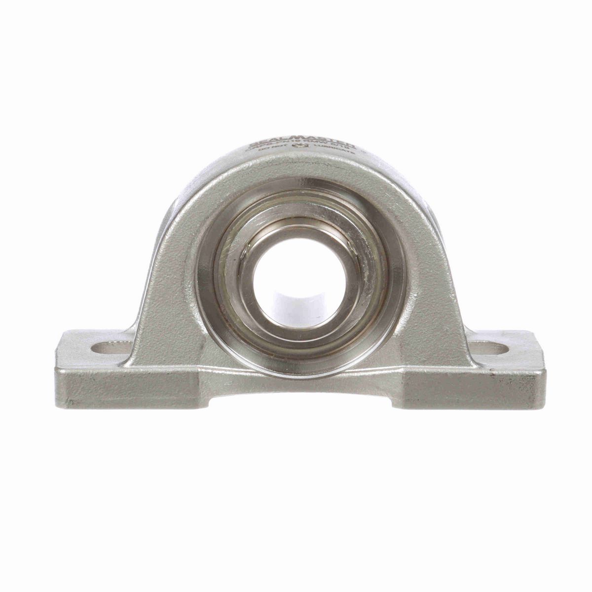 Sealmaster Mounted Stainless Steel Two Bolt Pillow Block Ball Bearing - 52100 Bearing Steel, Phosphorus Nickel Coated - Setscrew Lock - Corrosion Resistant - Reduced Maintenance - Lubed for Life - CRPS-PN19 RMW