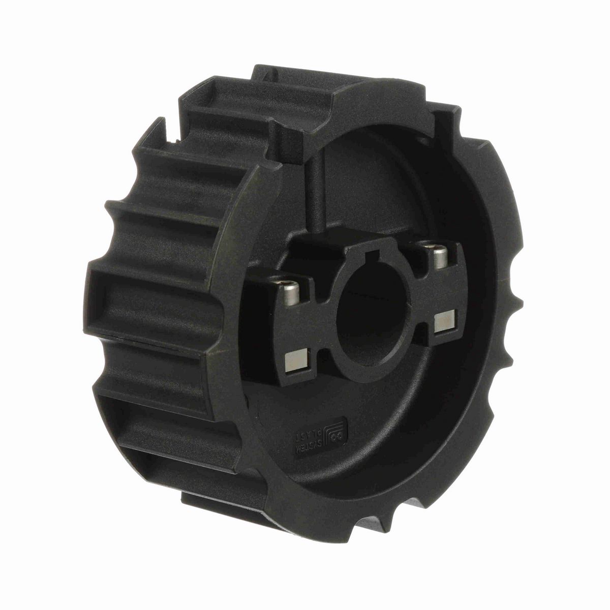 System Plast 815 Series Split Molded Sprocket with 23 Teeth and a 1-1/4in Round Idler Bore - 815-23R1.25-RS