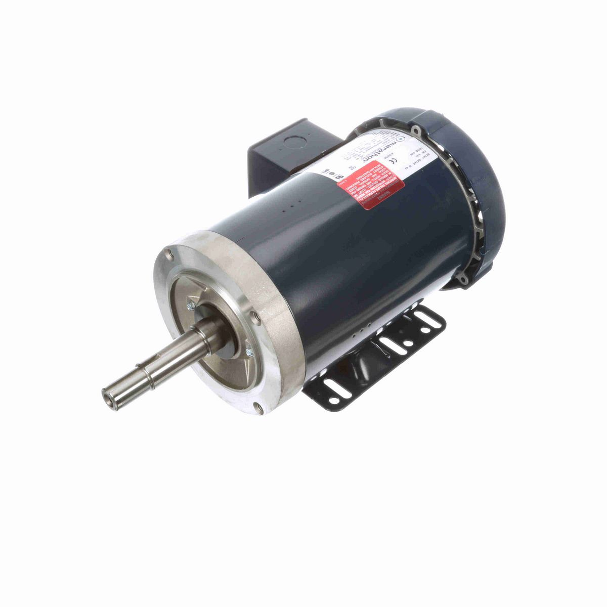LEESON Close-Coupled Pump Motor, 1 HP, 3 Ph, 60 Hz, 575 V, 1800 RPM, 143JM Frame, TEFC - GT3201
