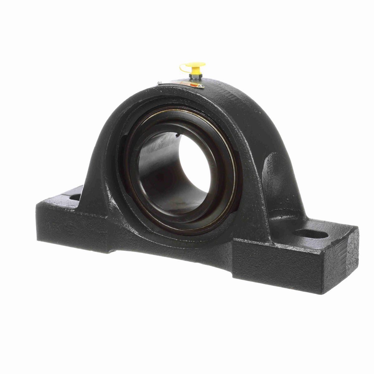 Sealmaster Mounted Cast Iron Two Bolt Low Base Pillow Block Ball Bearing - 52100 Bearing Steel, Black Oxided - Setscrew Lock - NPL-47