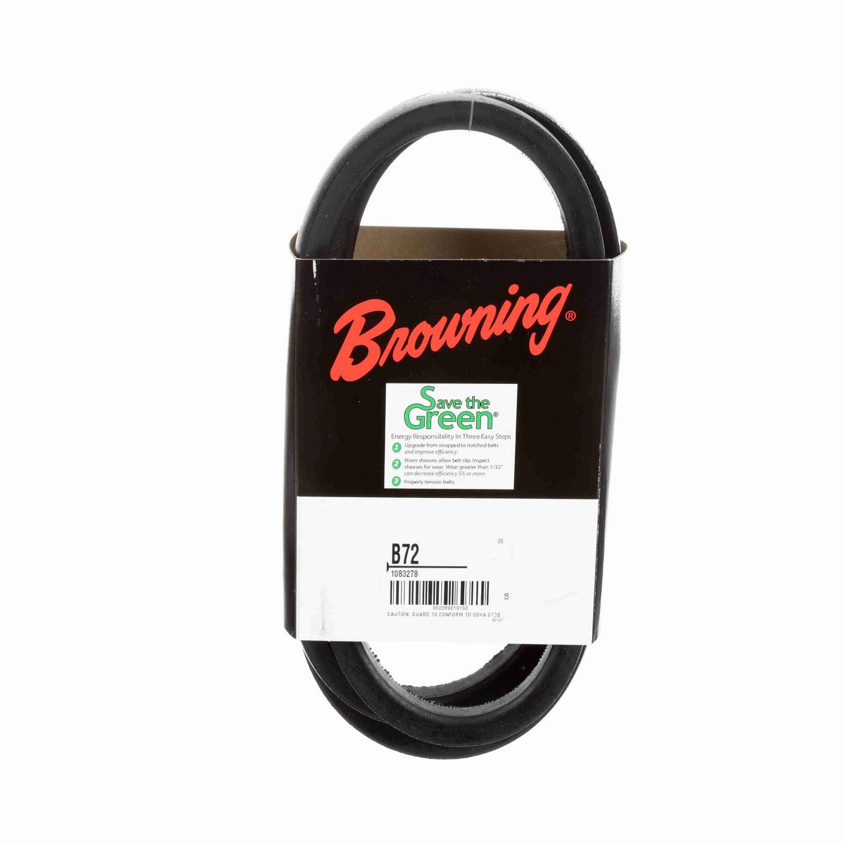 Browning Neoprene Wrapped Belt 95% Efficient - B72