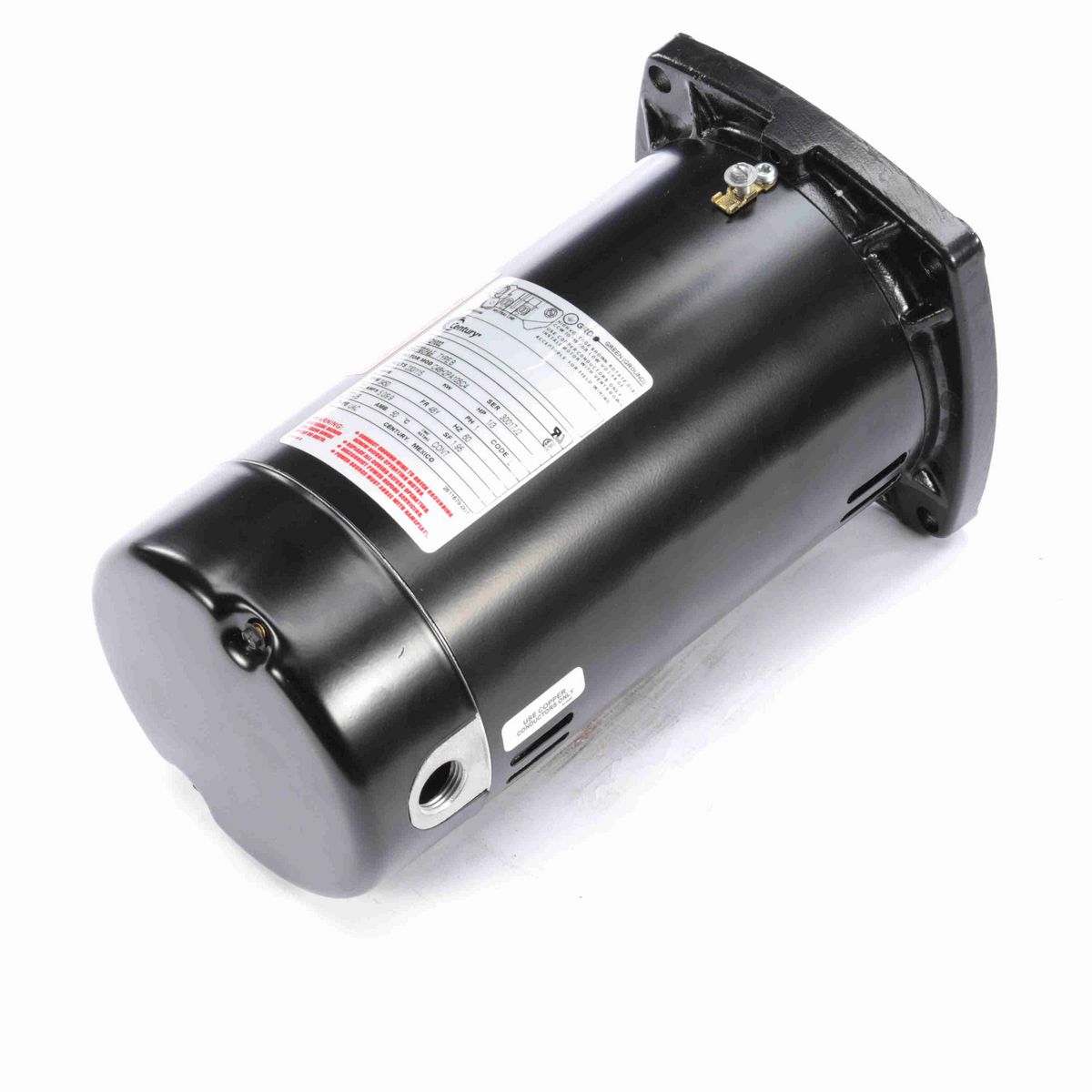 Century Pool Pump Motor, 1/3 HP, 1 Ph, 60 Hz, 230/115 V, 3600 RPM, 48Y Frame, ODP - SQ1032