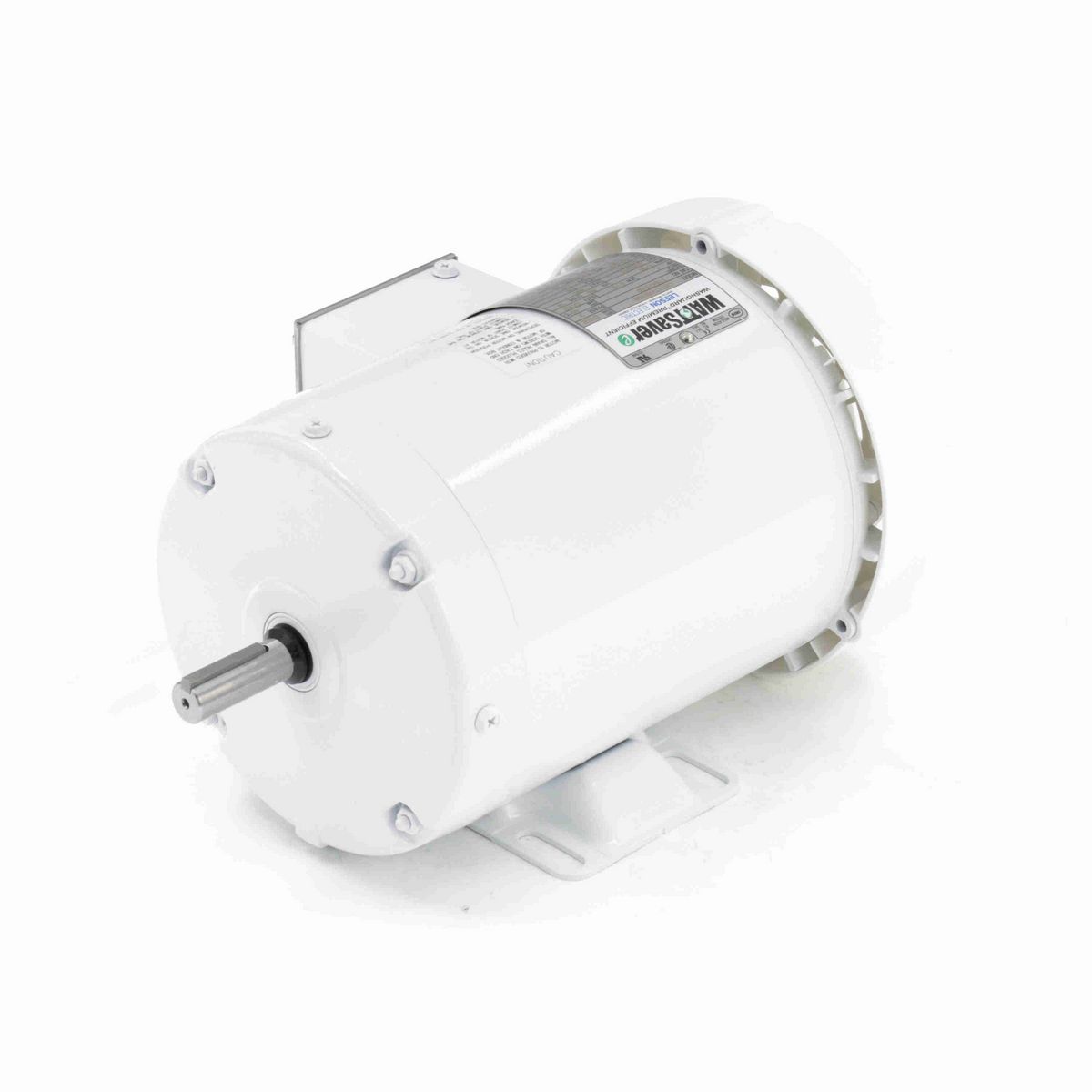 LEESON White Duck™ General Purpose Motor, 1 HP, 3 Ph, 60 Hz, 230/460 V, 1800 RPM, 56 Frame, TEFC - 119475.00