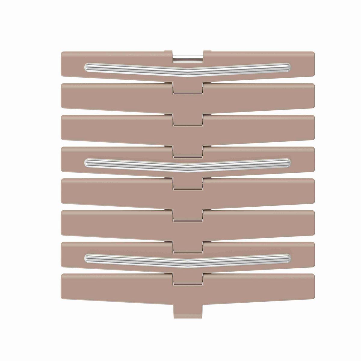 Rexnord 882TAB SuperGrip™ Side-flexing SuperGrip™, Material: Tan Low Friction, Width: 12in, Pitch: 1.5in - 81435476