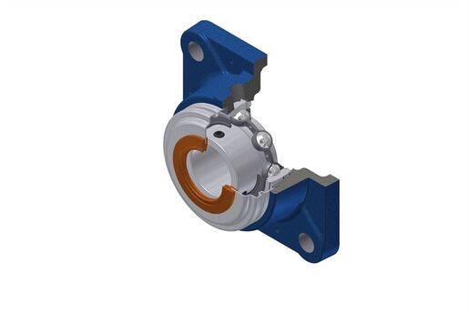 Фланцевый подшипниковый узел SNR USFE205-15T04CC