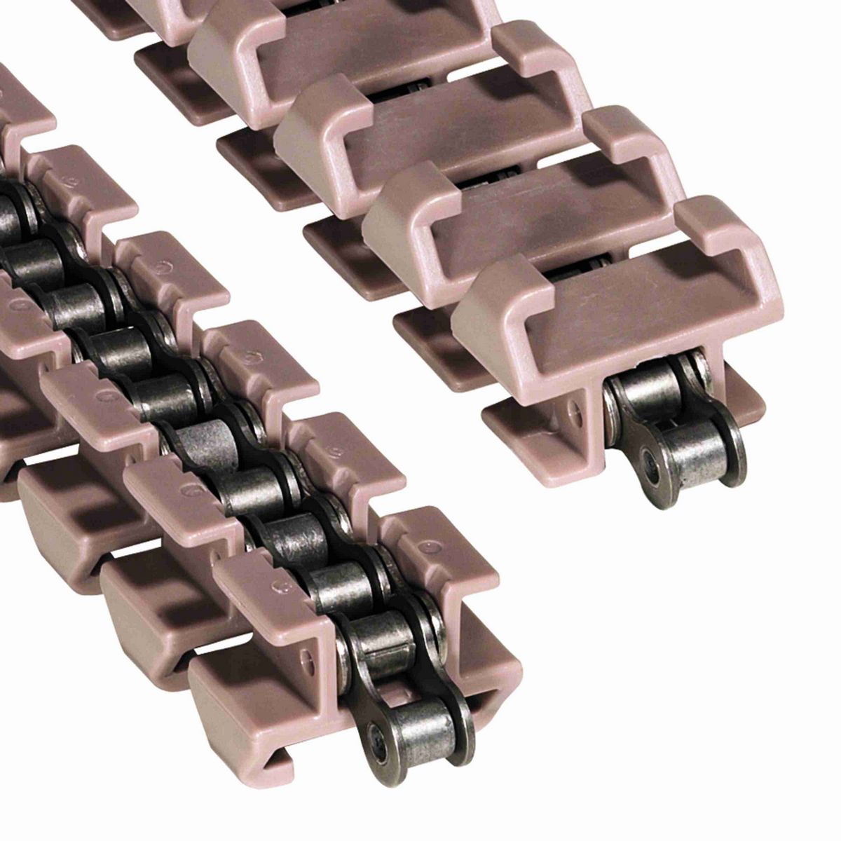 Rexnord 1843TAB SideGrip™ Side-flexing, Material: Tan Low Friction, Width: 1.5in, Pitch: 1in - LF1843SS-G