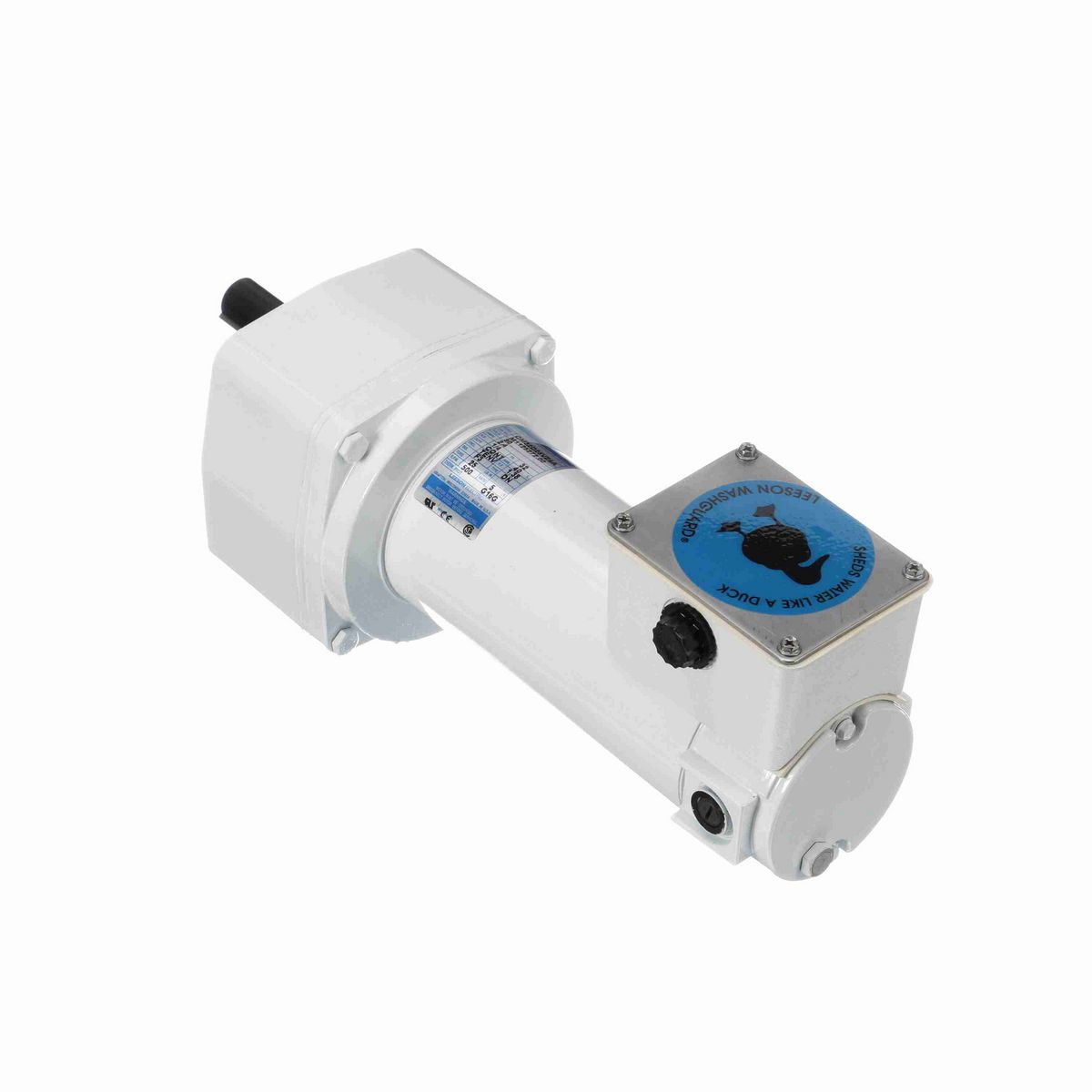 LEESON White Duck™ Parallel Shaft Gearmotor, 0.25 HP, 90 V, 500 RPM, 32 Frame - M1125272.00