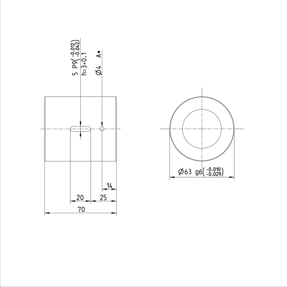Одинарная цилиндрическая гайка Bosch Rexroth ZEM-E-S 40X10LX6-4 [R155244002]