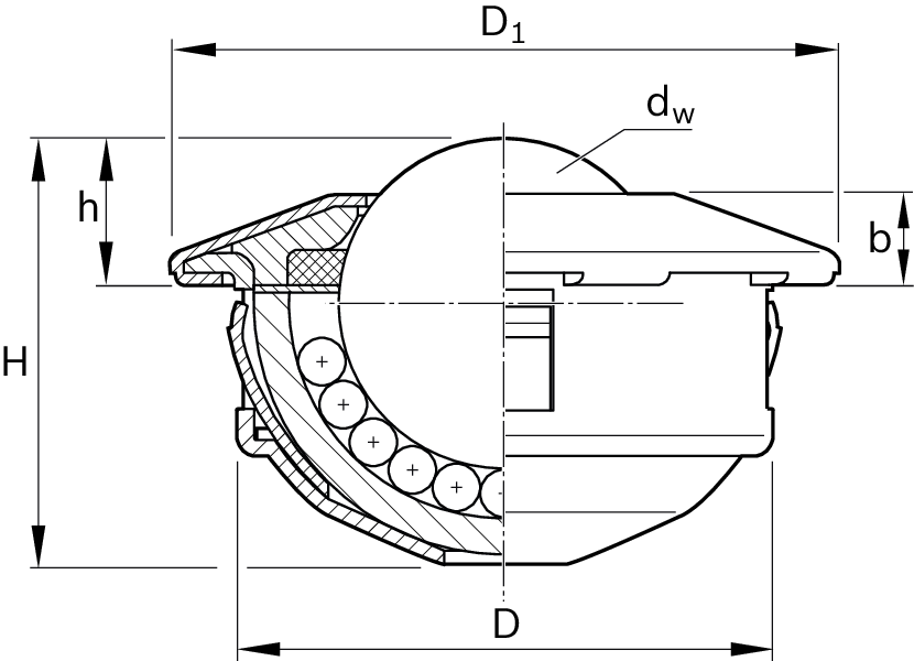 Шариковое передаточное устройство Bosch Rexroth KUK-B15-P-MFK [R053641510]