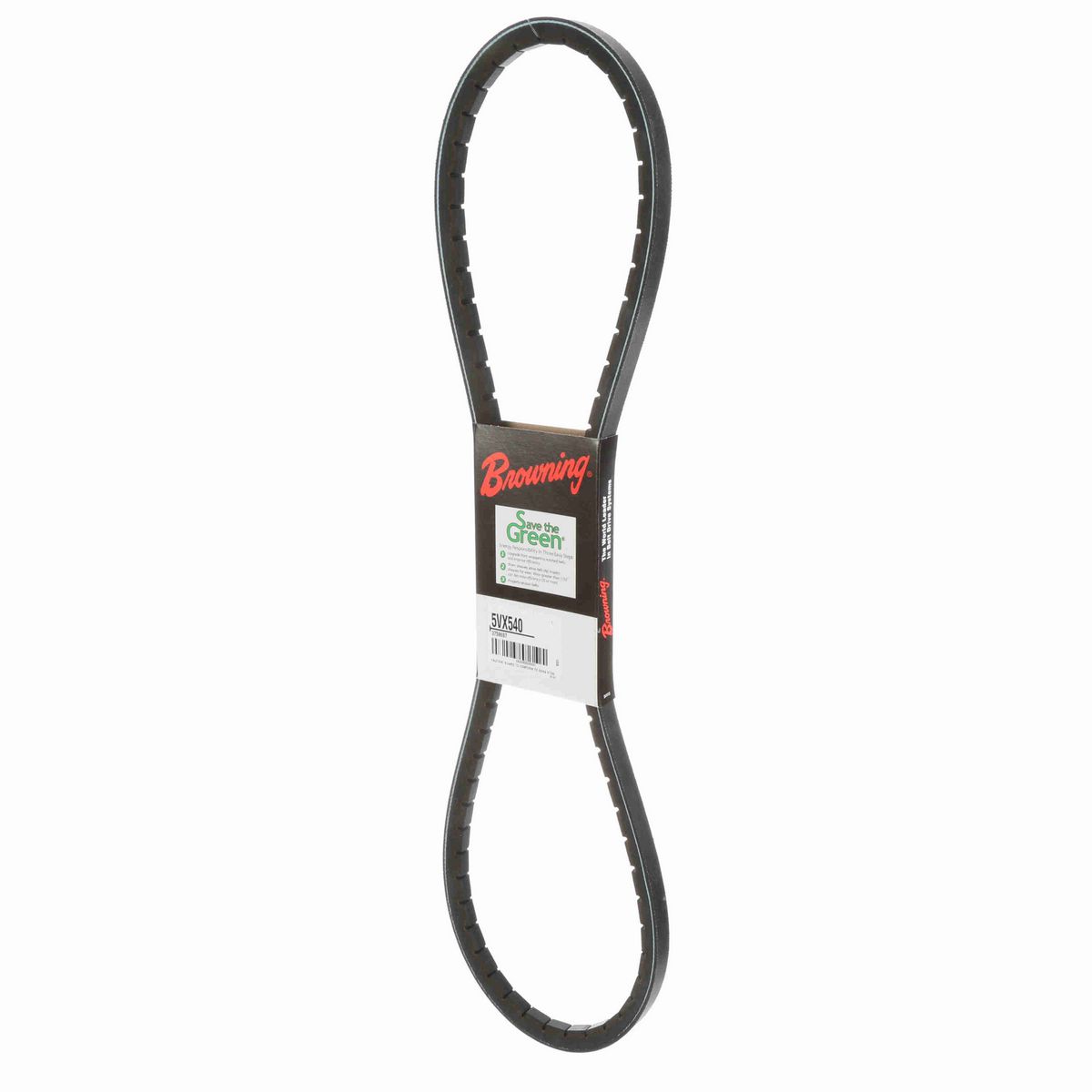 Browning EPDM Notched Belt 98% Efficient - 5VX540