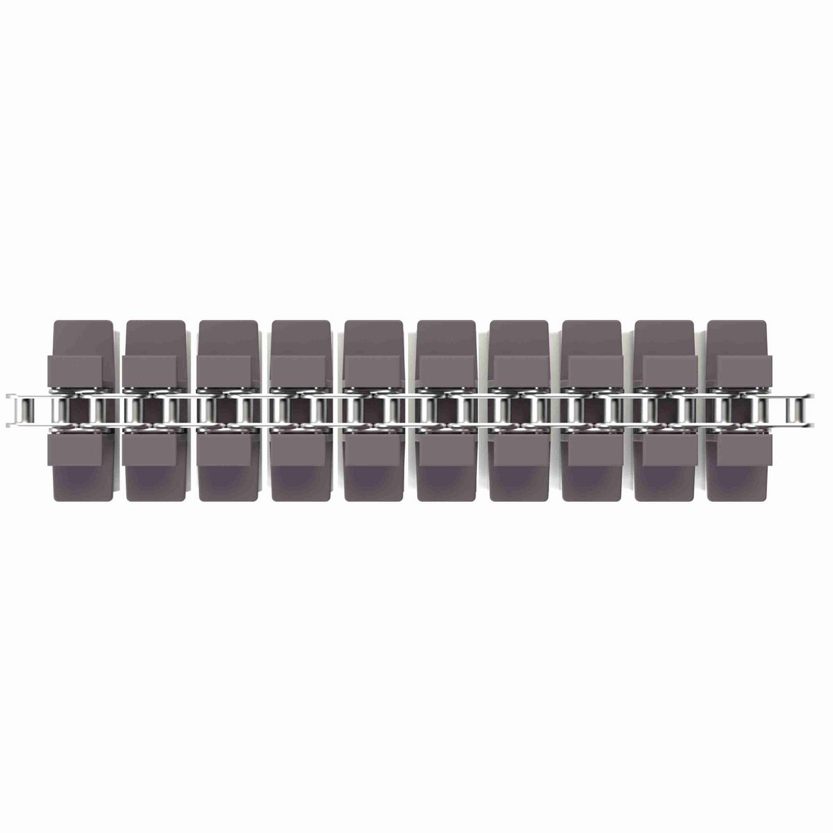 Rexnord 1873TAB SideGrip™ Side-flexing, Material: Brown High Performance, Width: 3.25in, Pitch: 1.5in - L1873628673