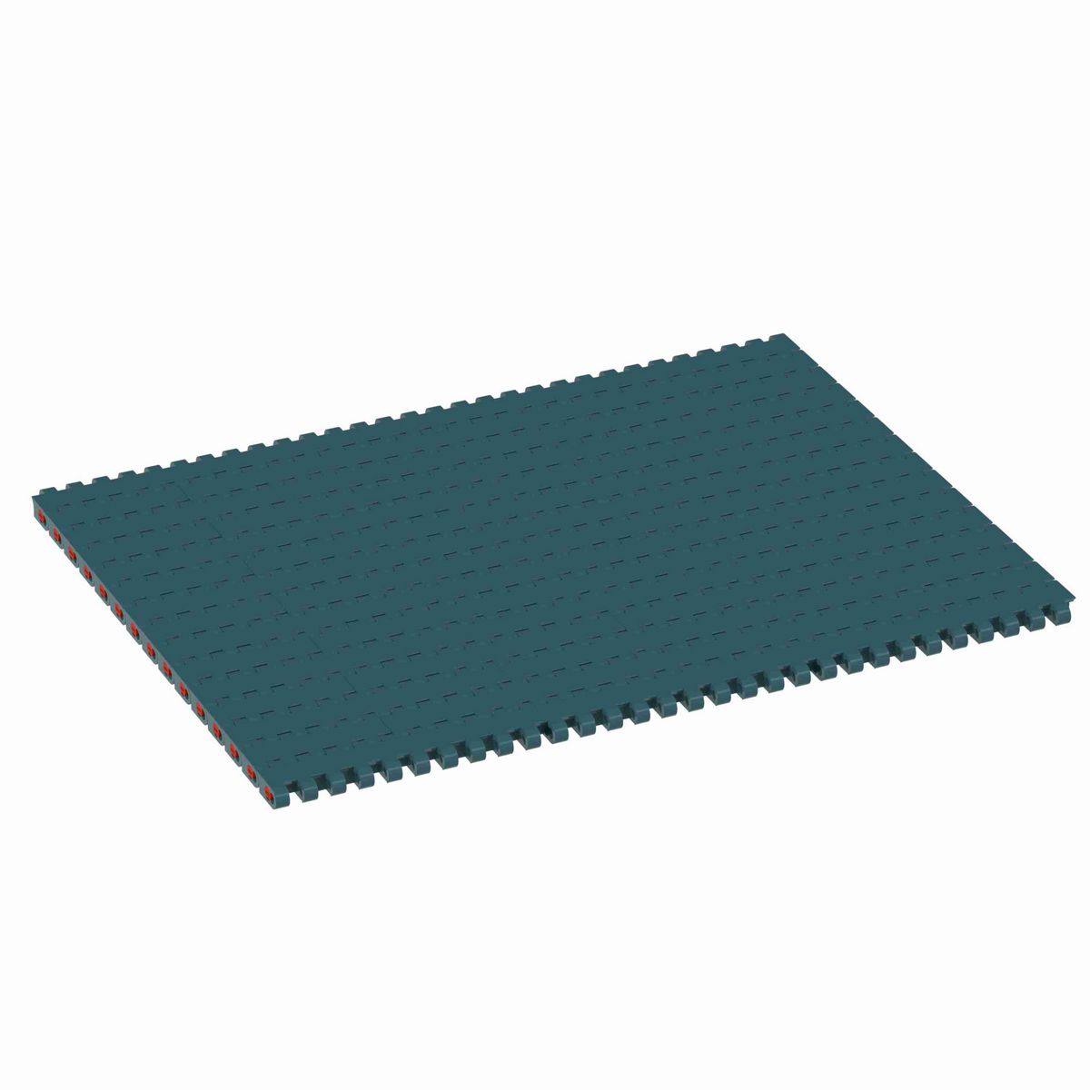 Rexnord 1005FT Straight Running Solid Top, Material: Green Low Friction Acetal, Width: 425mm, Pitch: 1in - 877.00.14
