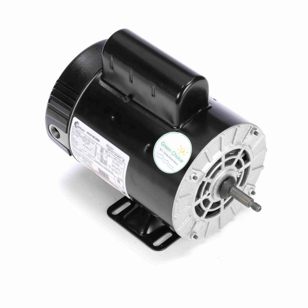 Century Pool Pump Motor, 1.0 / 0.13 SPL HP, 1 Ph, 60 Hz, 230 V, 3600 RPM, N56Y Frame, DP - B2232