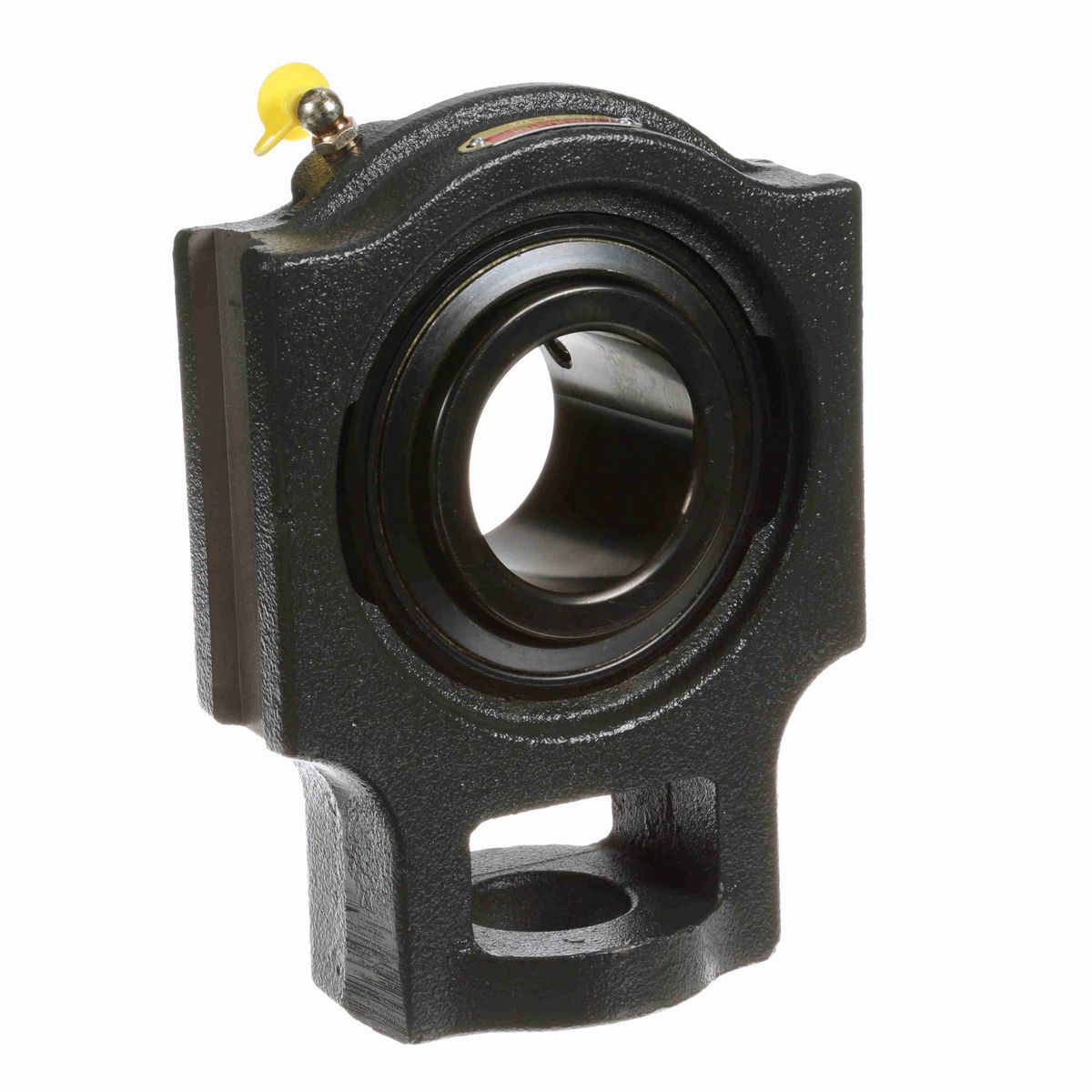 Sealmaster Mounted Cast Iron Wide Slot Take Up Ball Bearing - 52100 Bearing Steel, Black Oxided - Setscrew Lock - ST-40