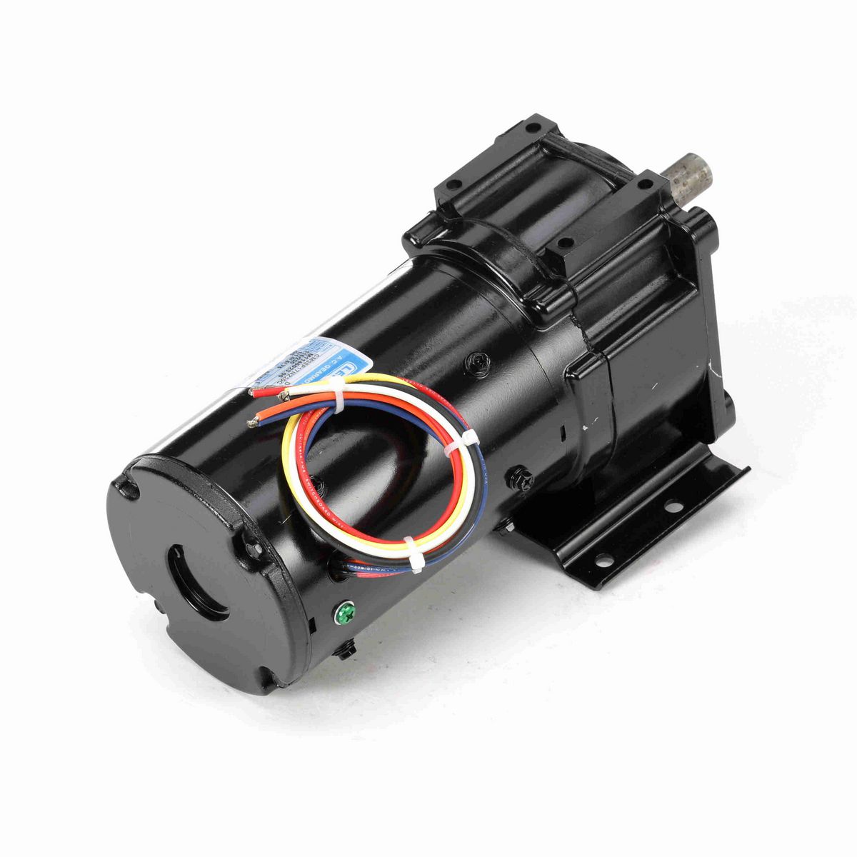 LEESON Parallel Shaft Gearmotor, 0.06 HP, 1 Ph, 60 Hz, 115 V, 15 RPM, 38 Frame, TENV - M1145023.00