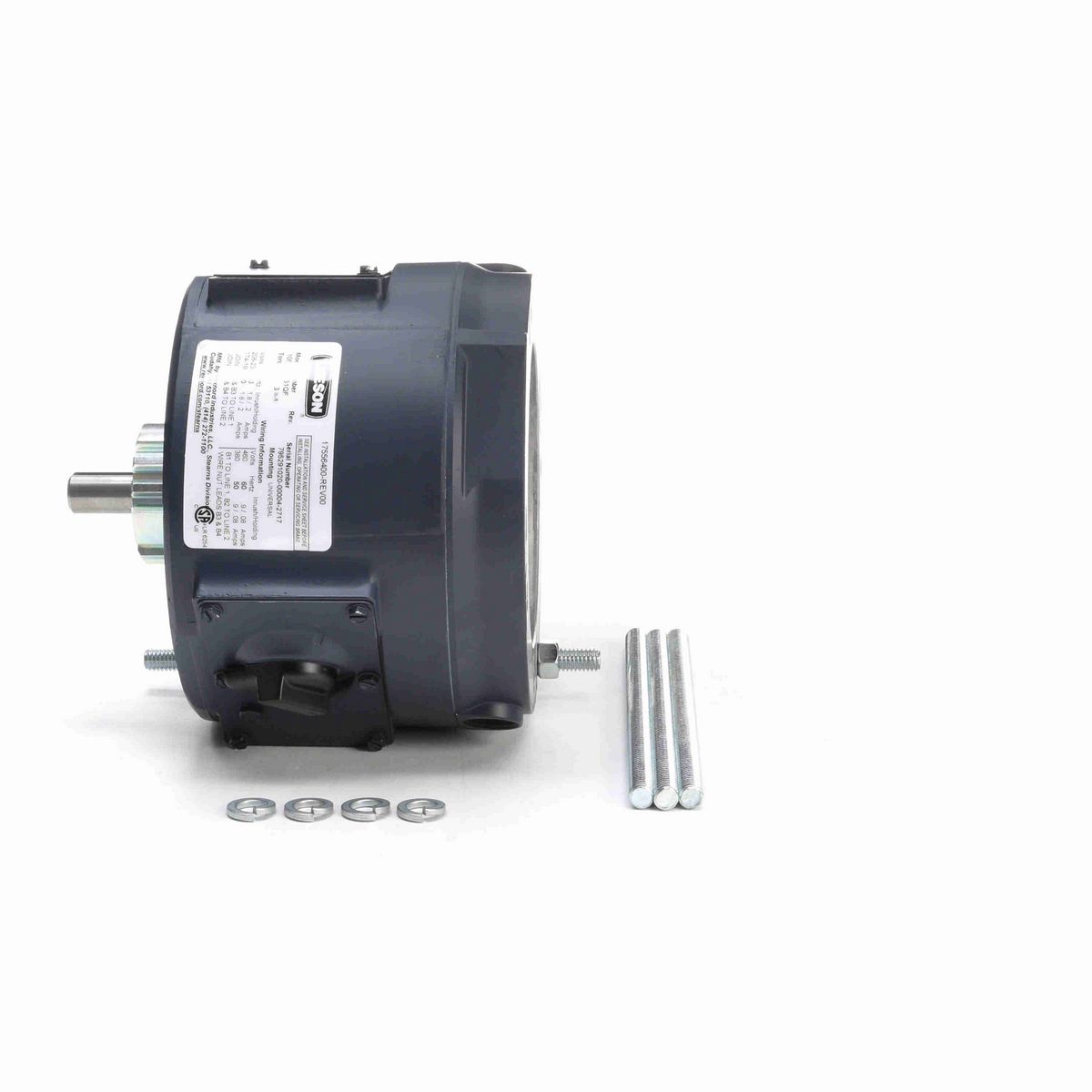 LEESON 3 LB-FT COUPLER BRAKE.56C.NEMA2/IP23.230/460V.1PH.ALUMINUM STEARNS 1056711051QF - 175564.00