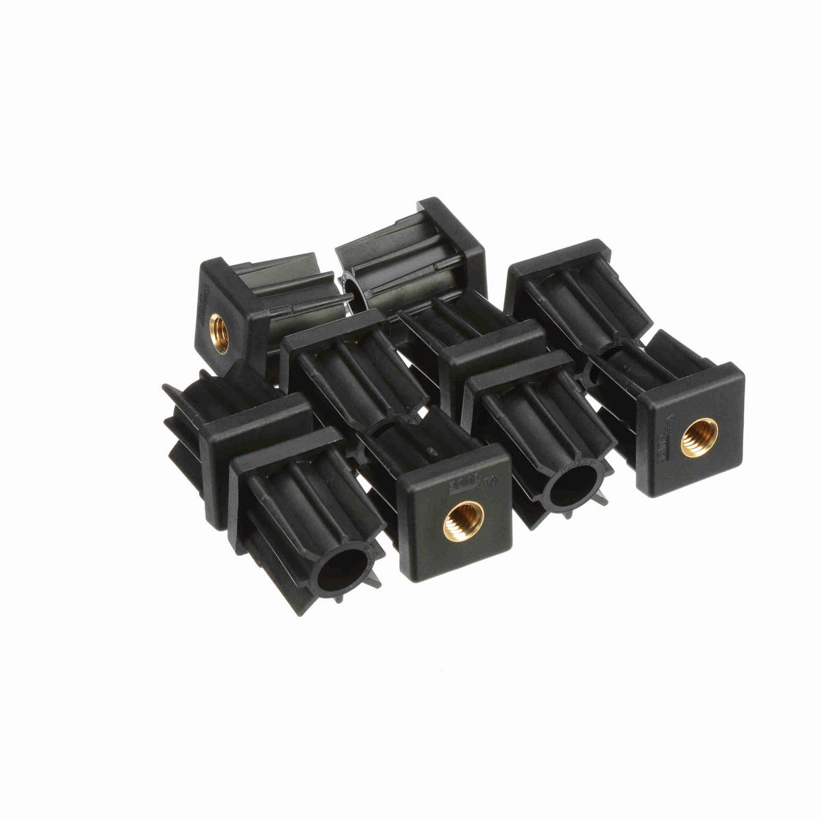 System Plast Tube End (Square); Series: VG-553, Thread: 1/2-13 for a 1-1/2 Sq. Tube - VG-553-B12