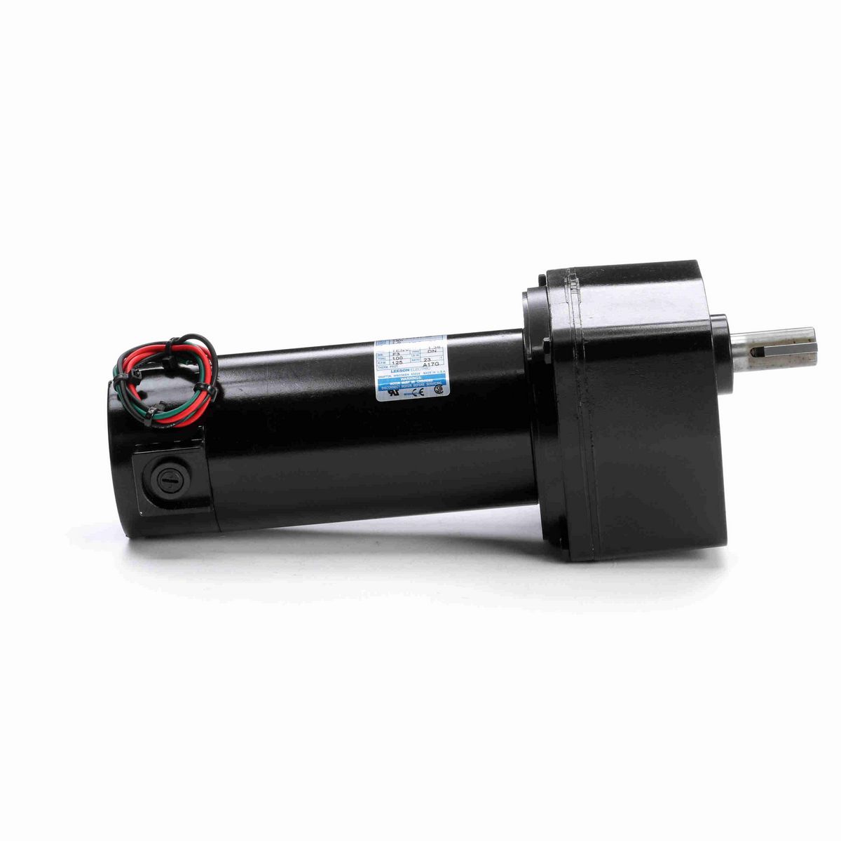 LEESON Parallel Shaft Gearmotor, 0.25 HP, 180 V, 125 RPM, 34 Frame, TENV - M1135147.00
