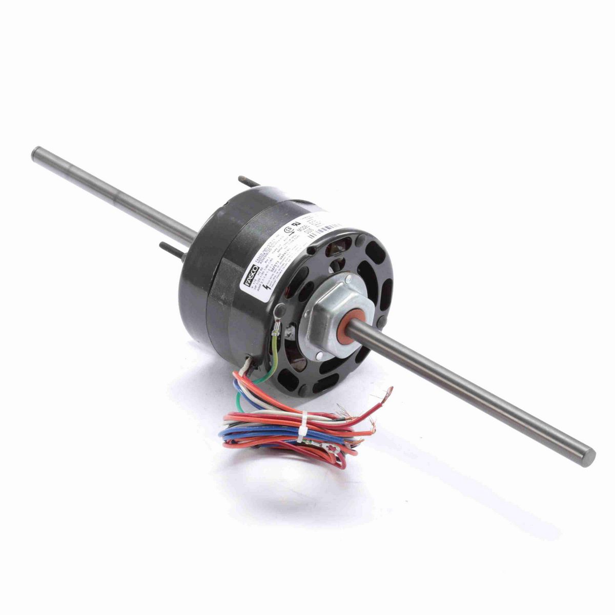 FASCO Fan Coil & Air Conditioner Motor, 1/20-1/30-1/40-1/60 HP, 1 Ph, 60 Hz, 115 V, 1550 RPM, 4 Speed, 4.4" Diameter, OAO - D335