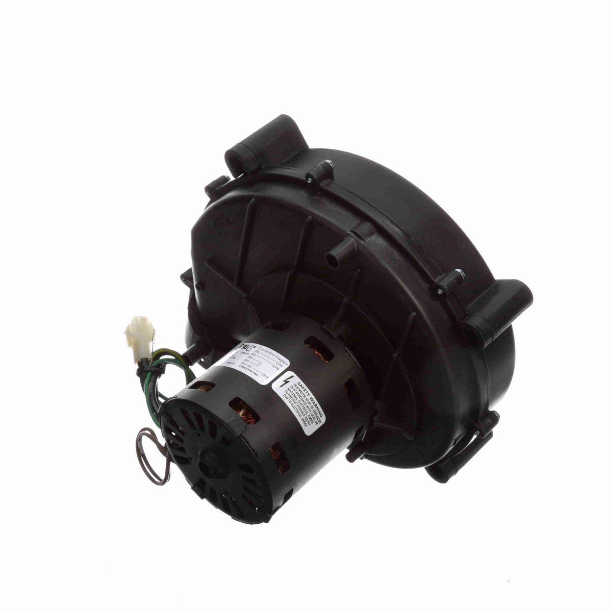 FASCO Round Outlet Permanent Split Capacitor OEM Replacement Draft Inducer Blower, 115 Volts, Flange: No - A165