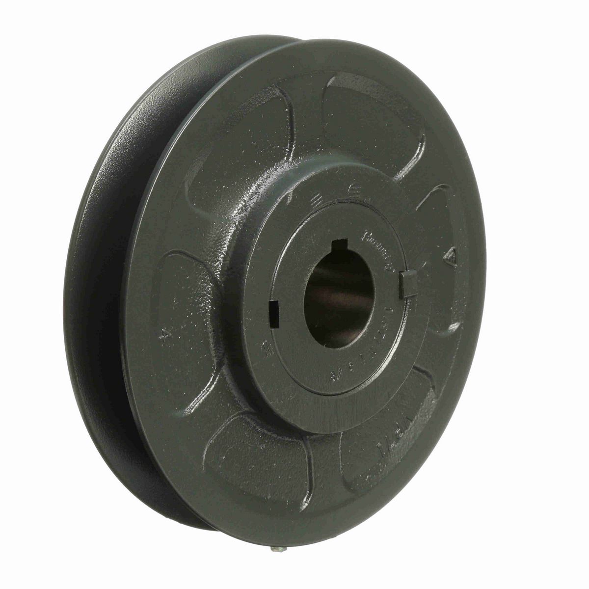 Browning 1 Groove Cast Iron Finish Bore FHP Variable Pitch Sheave - 1VP71X 1 3/8