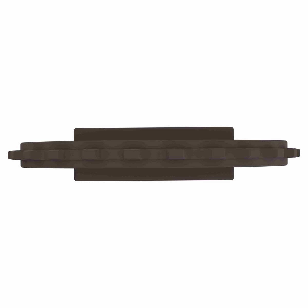 Rexnord 5930 Series Solid One Piece Molded Acetal Sprocket with 24 Teeth and a 65mm Square Bore - 114-698-16